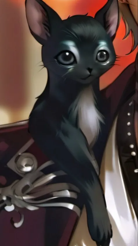 ai character: KITTYY background