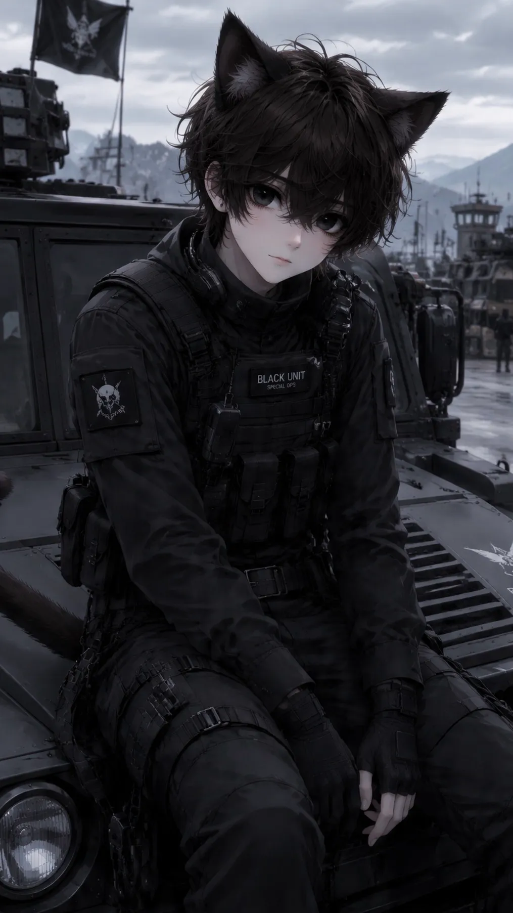 ai character: Akira background
