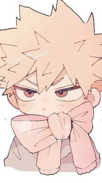 ai character: Bakugo Katsuki💥🎀 background