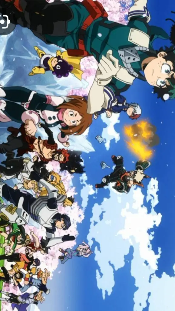 ai character: mha,in coma background