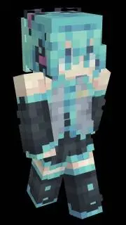 ai character: miku background
