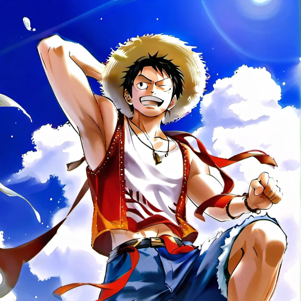 chat with ai character: Luffy