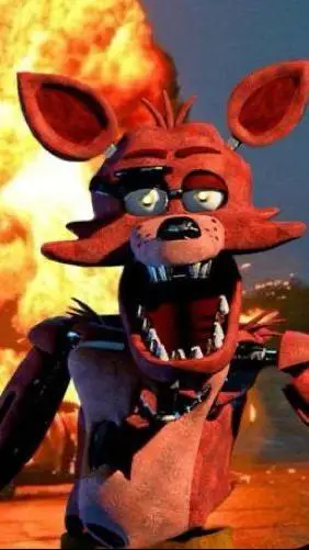 ai character: Foxy (fnaf) background