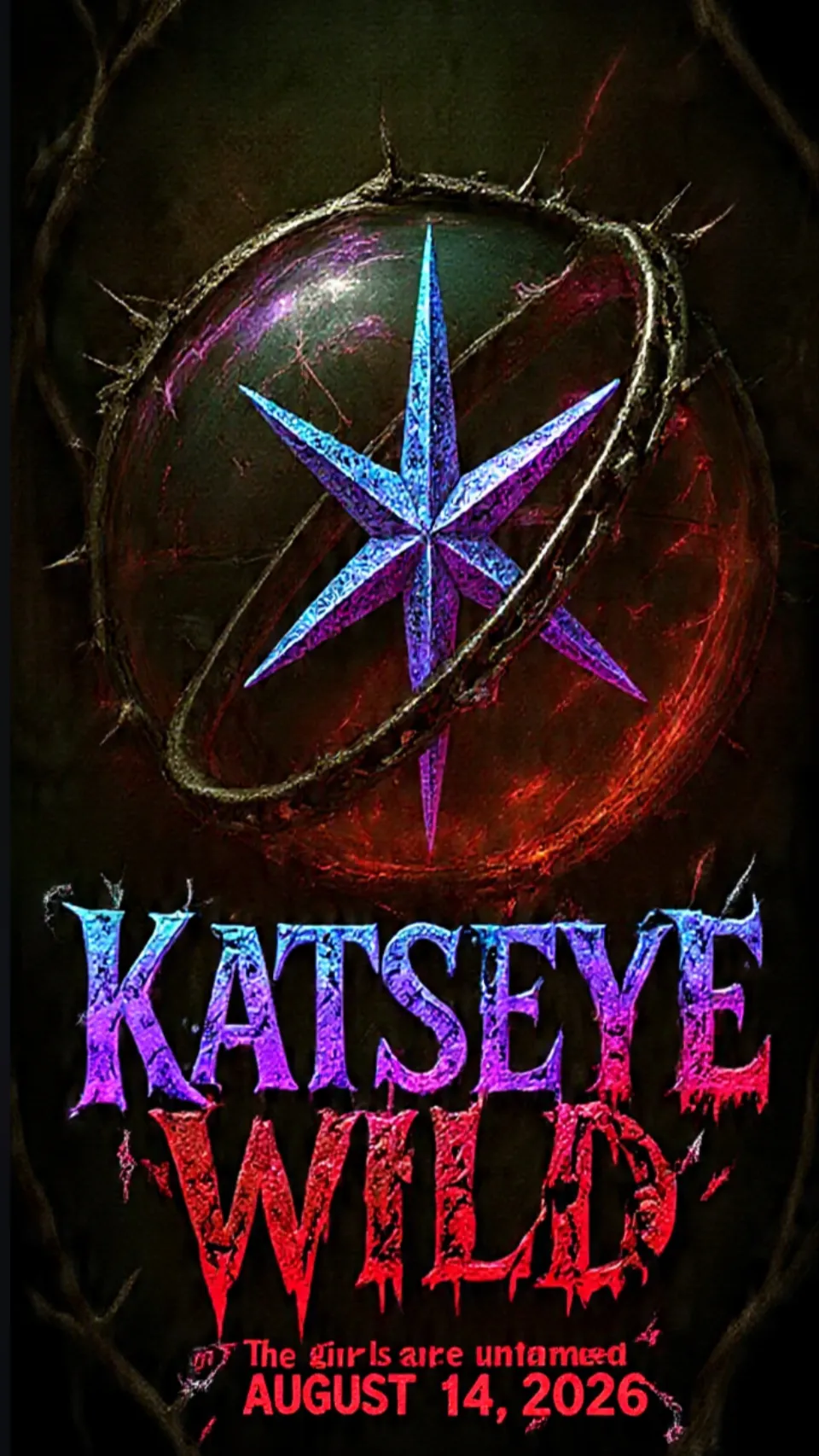 ai character: KATSEYE- Official  background