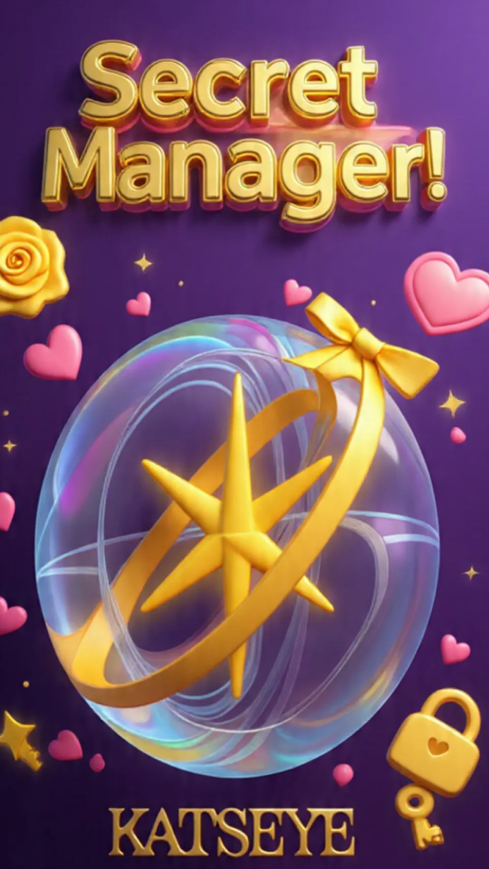 ai character: Secret Manager  background
