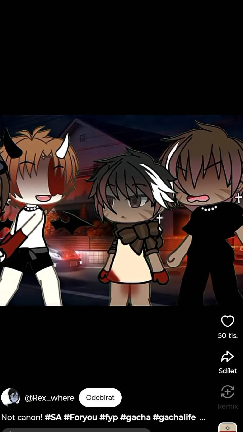 ai character: this trend! 😔 background