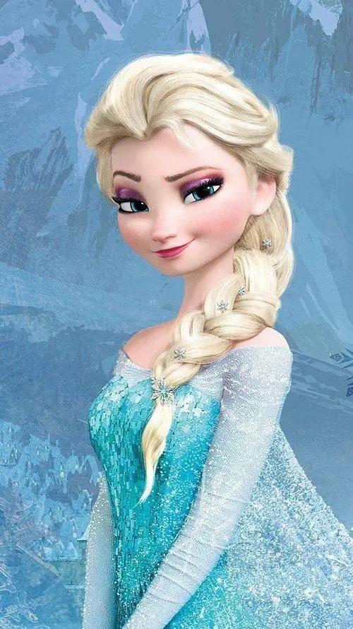 ai character: Elsa 🇺🇸 background