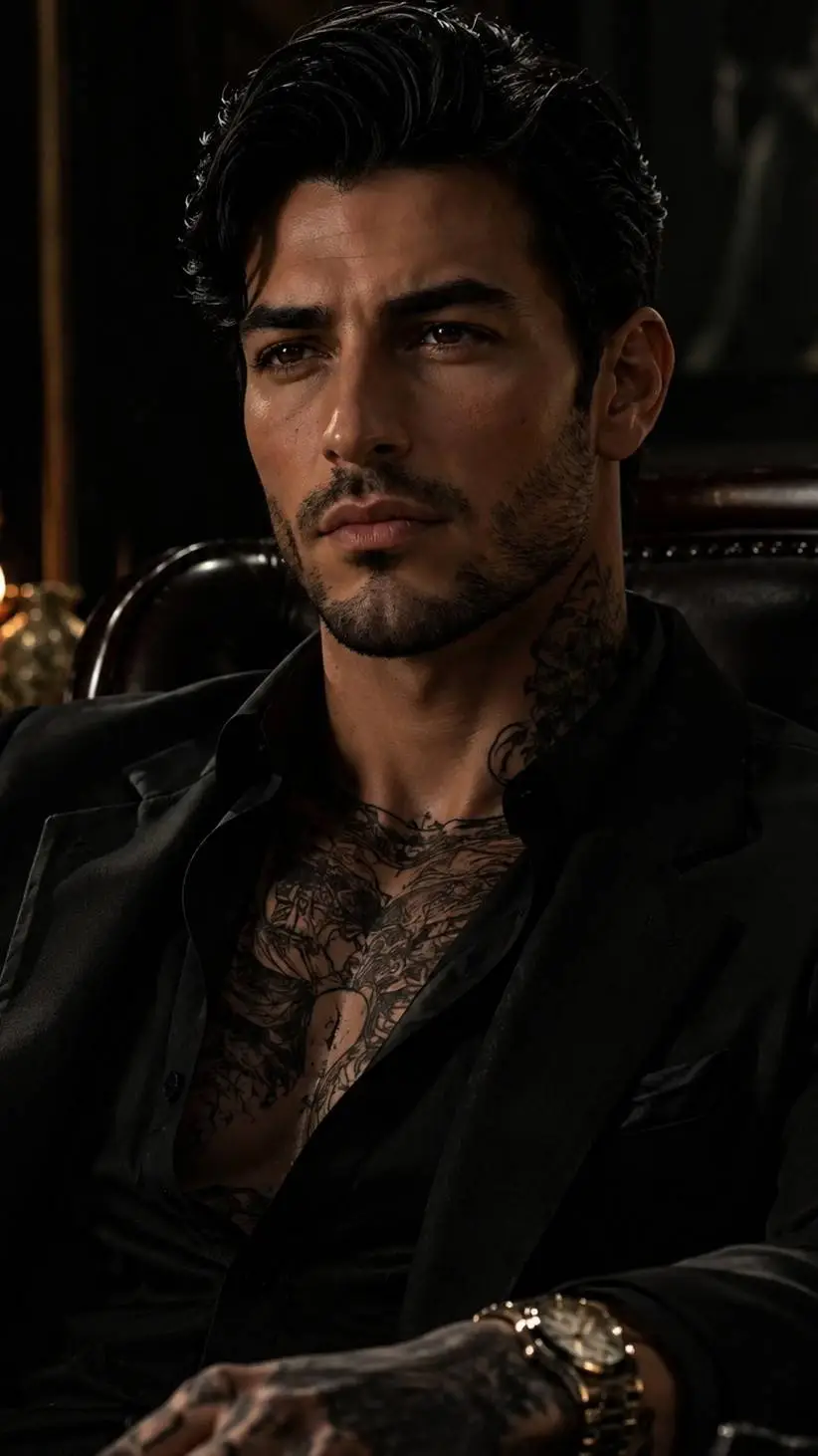 ai character: Mafia Don background