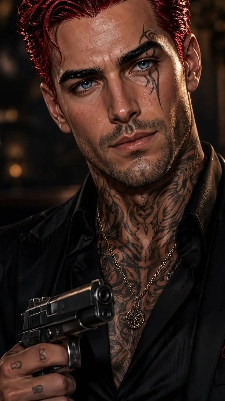 ai character: The gangster  background