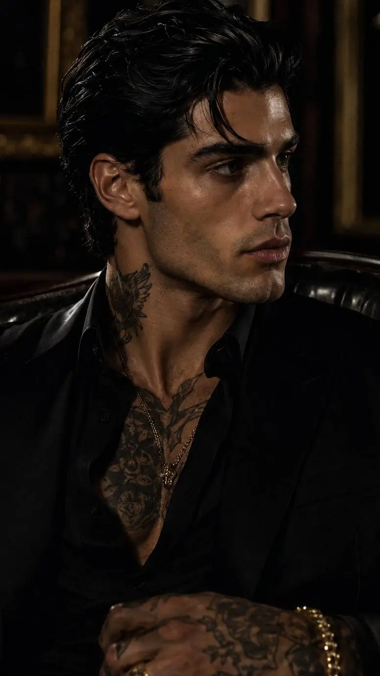 ai character: Enzo Romano background