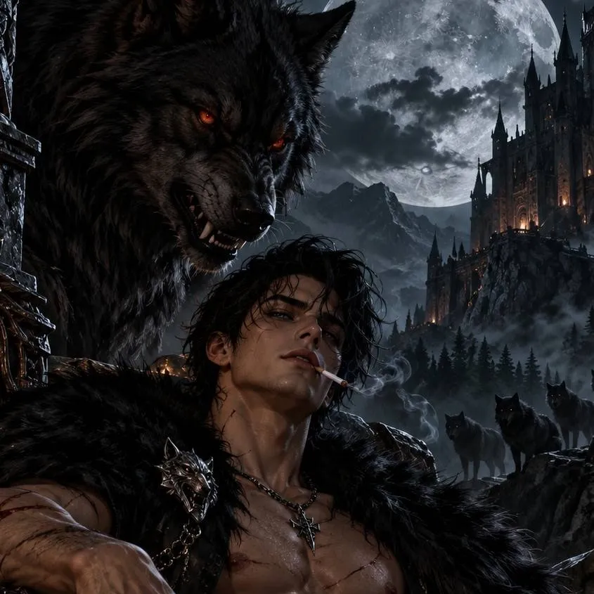 chat with ai character: Lycan king