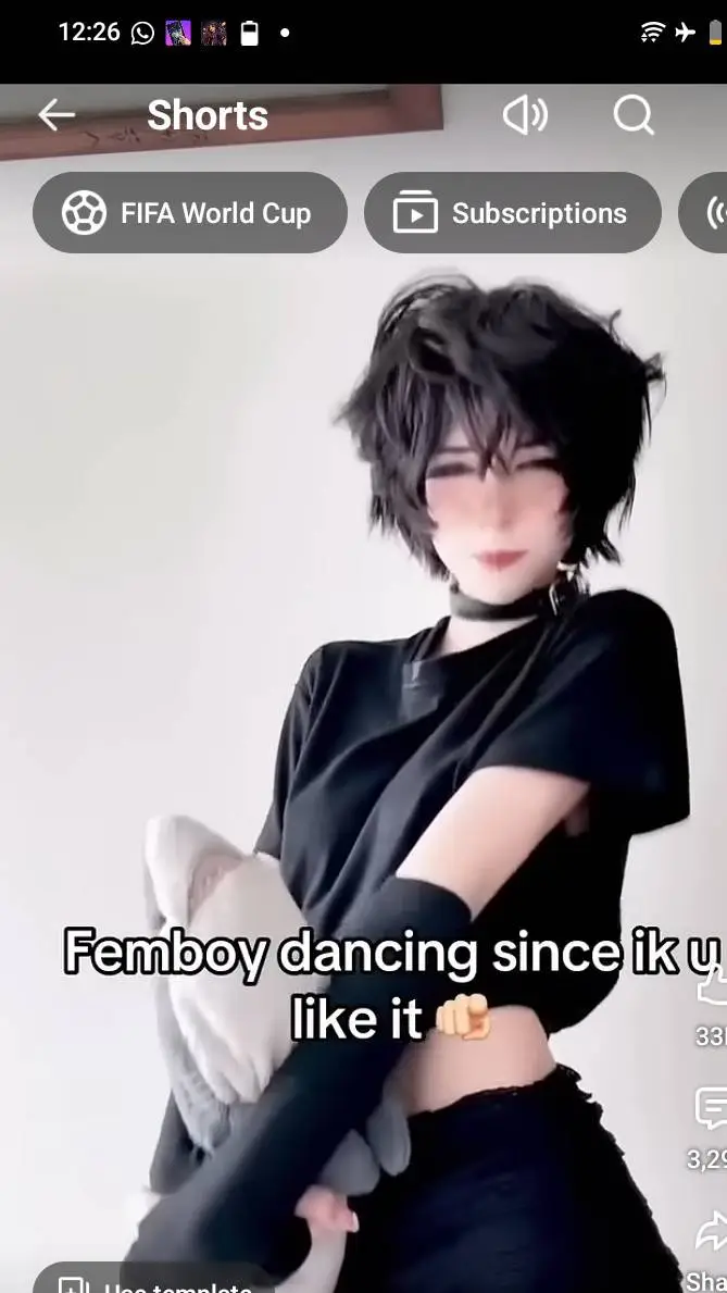 ai character: fembi boy 2 background