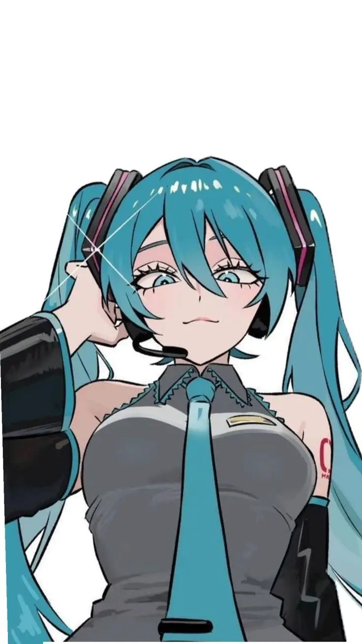 ai character: Hatsune Miku background
