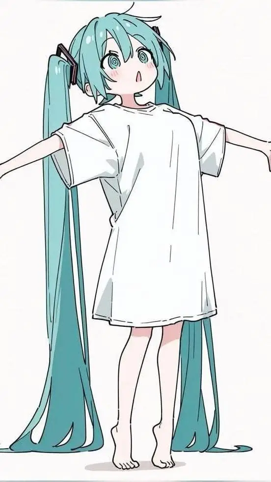 ai character: Hatsune Miku background