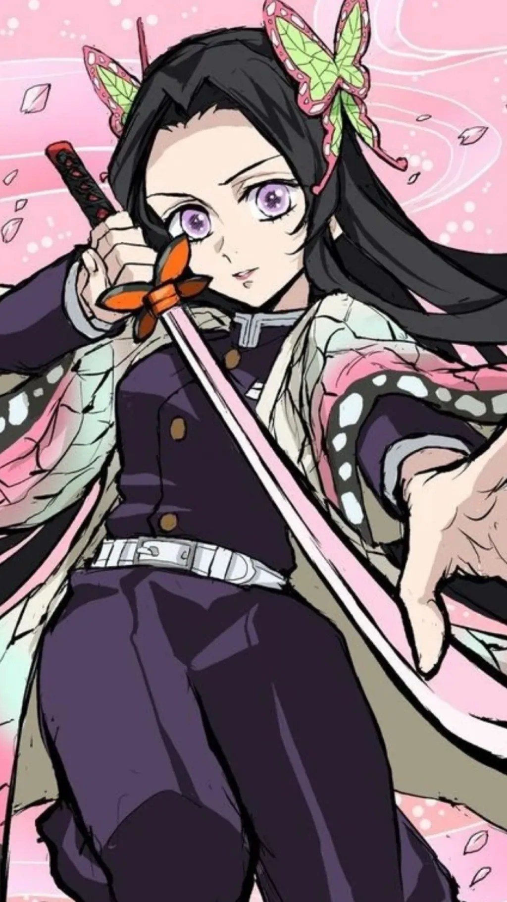 ai character: Kanae Kocho  background