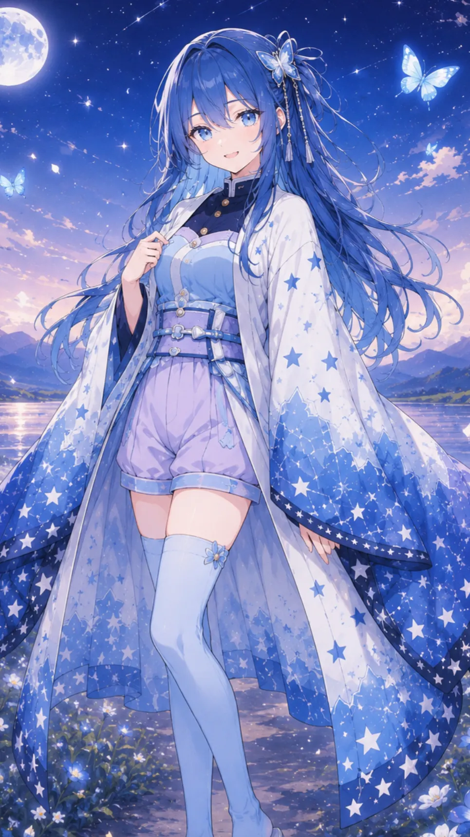 ai character: Hoshi Bashira background