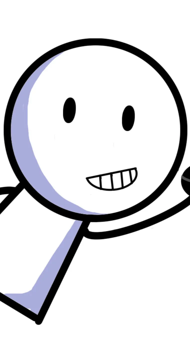 ai character: Ron The Stickman background