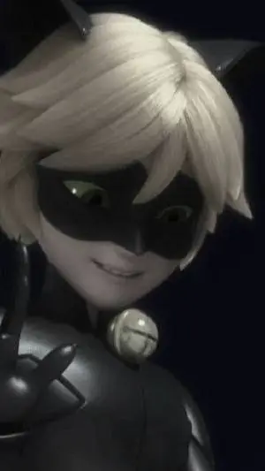 ai character: Chat noir background