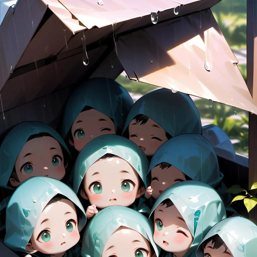 chat with ai character: 12 bebés en caja