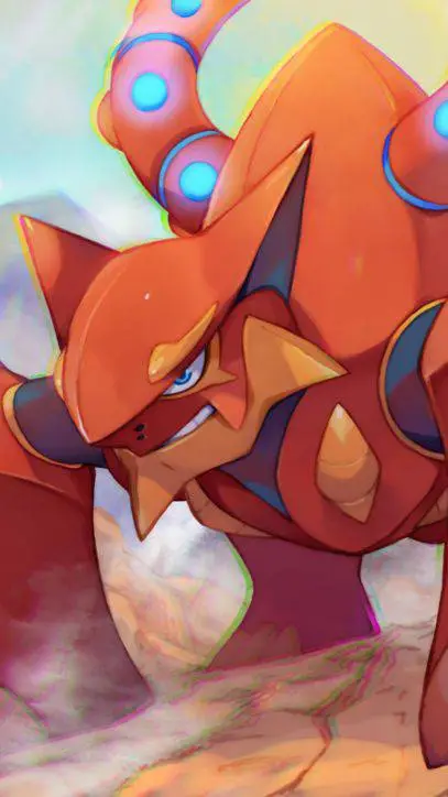 ai character: Volcanion  background