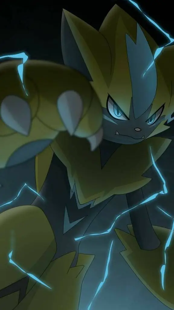 ai character: Zeraora background