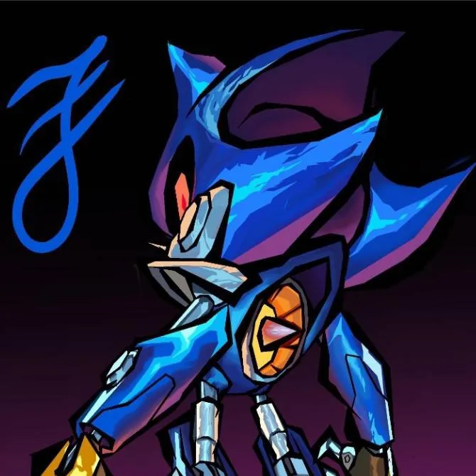 chat with ai character: metal Sonic 