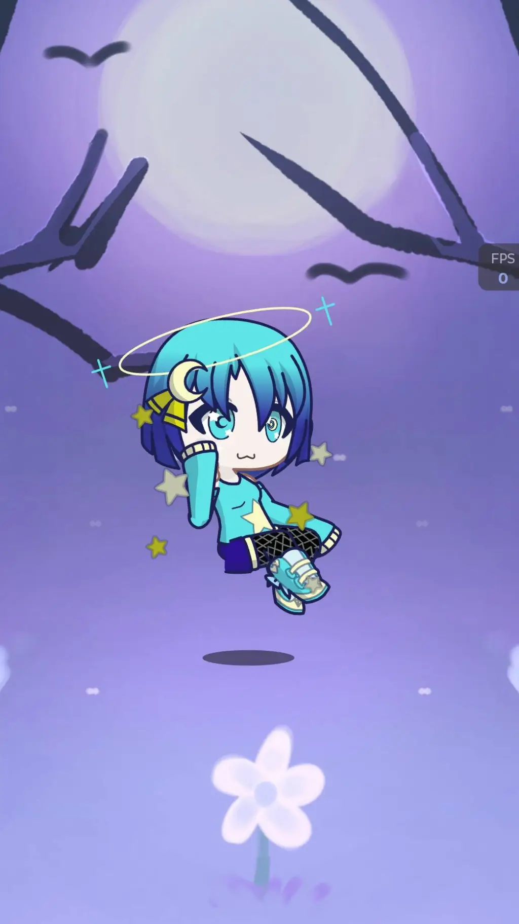 ai character: luna background