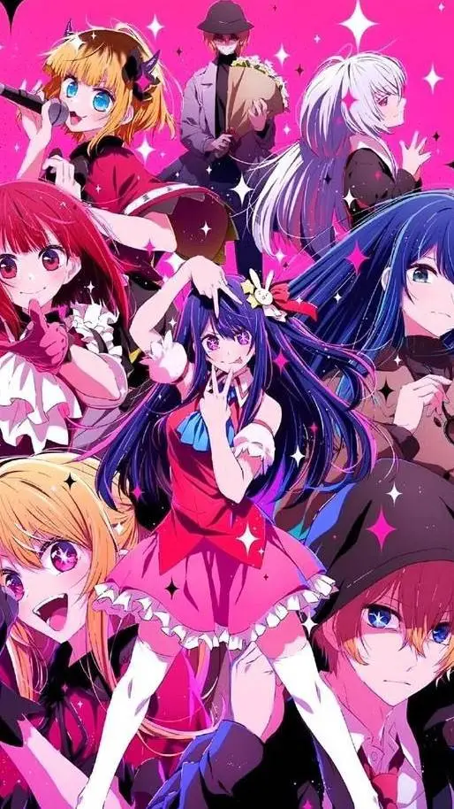 ai character: oshi no ko background