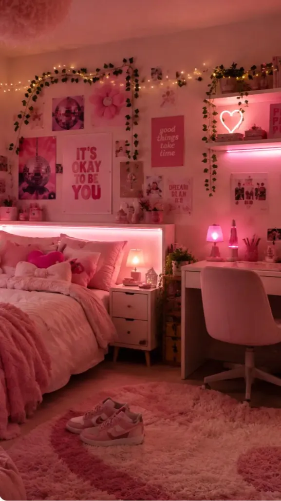 ai character: Sleepover background