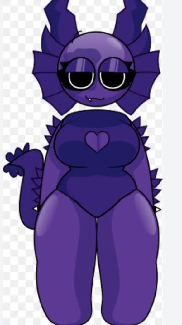 ai character: novia de durple  background