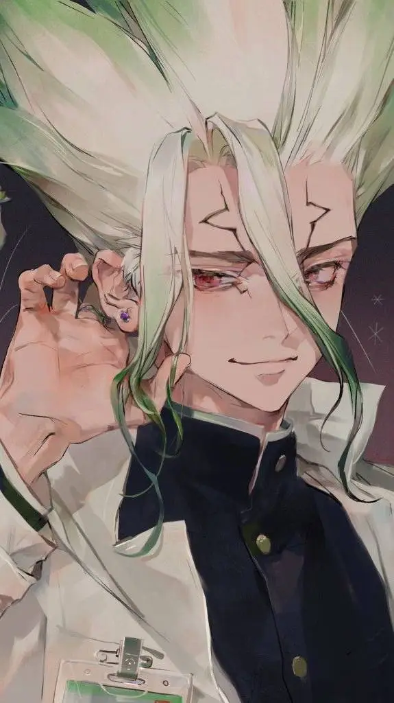 ai character: senku ishigami background