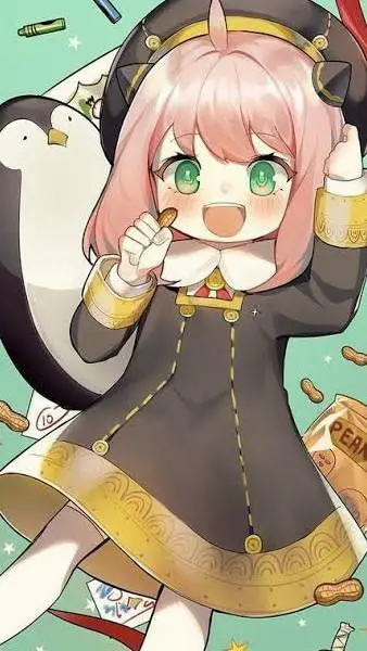 ai character: Anya x DW  background