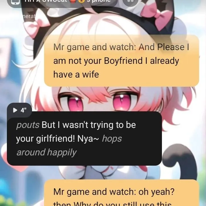 chat with ai character: SSBU uwucat