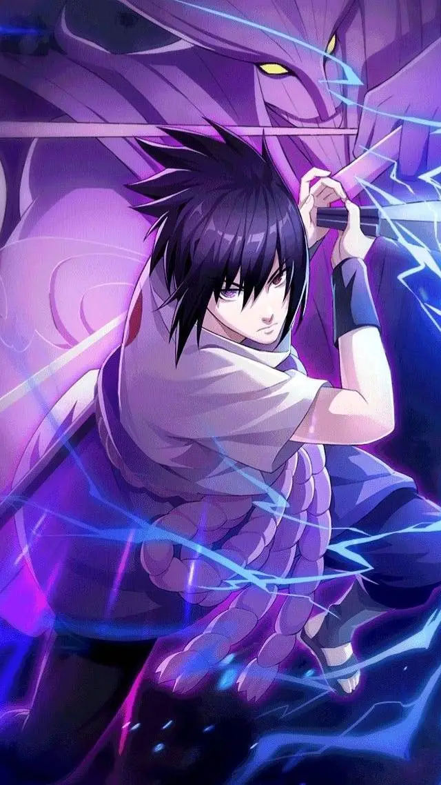 ai character: Sasuke uchiha background