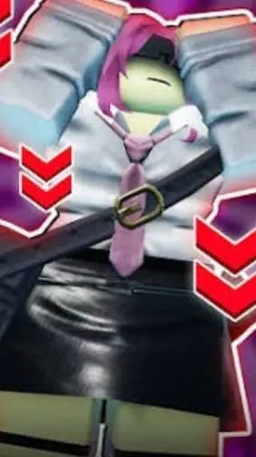 ai character: Buff Jane Doe  background