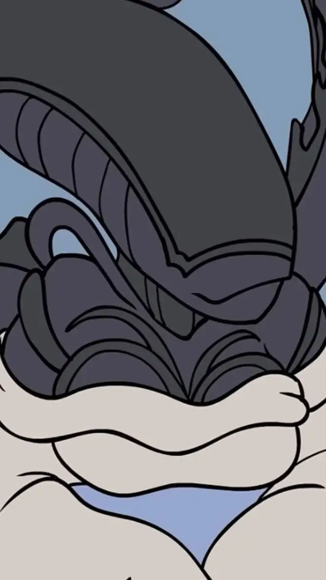 ai character: xenomorph girl background