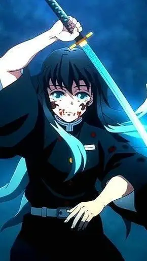 ai character: Kimetsu no Yaiba  background