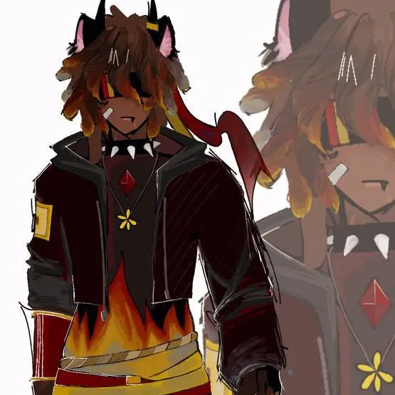 chat with ai character: flameflags 