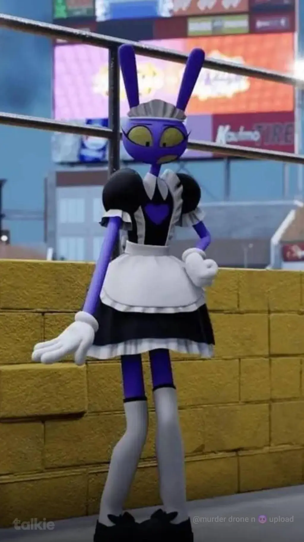 ai character: maid jax background
