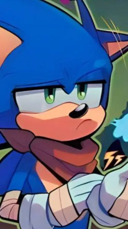 ai character: Sonic The Hedgehog background