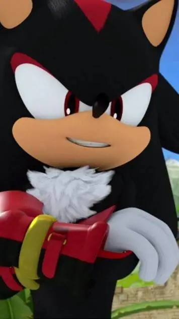 ai character: Shadow T hedgehog  background