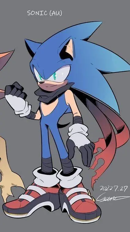 ai character: Sonic The Hedgehog background