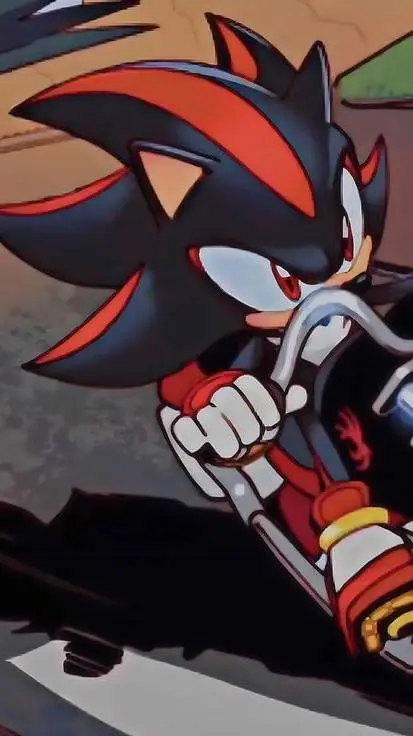 ai character: Shadow T hedgehog  background