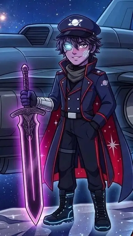 ai character: Korand  background