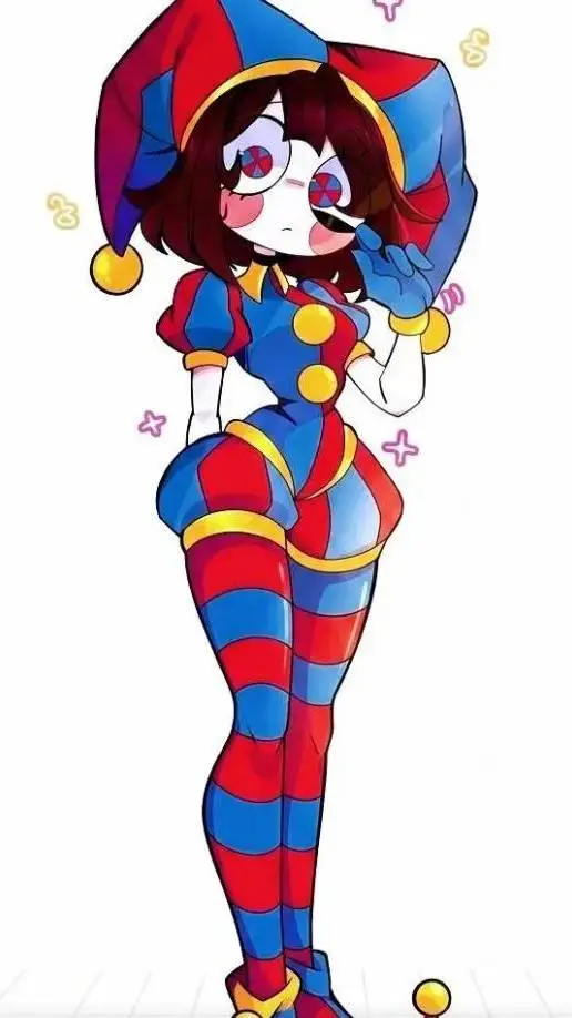ai character: Pomni♡ background