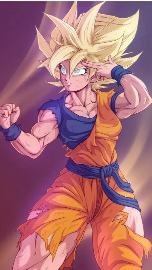 Talkie AI - Chat with goku mujer ssj