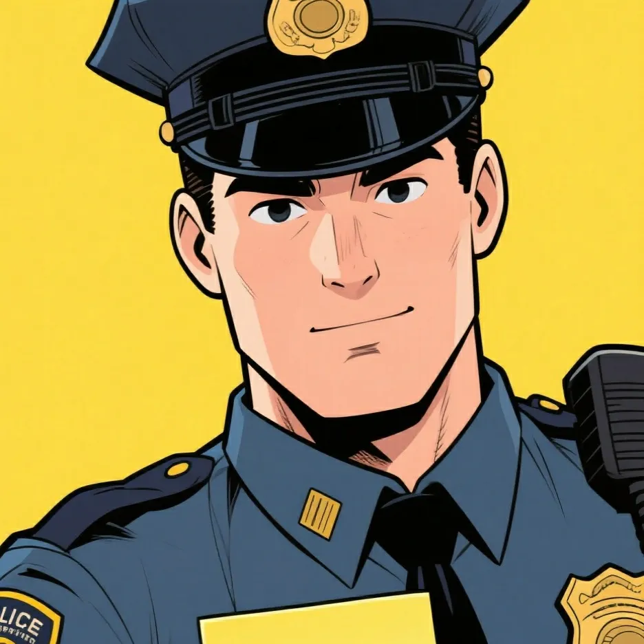 chat with ai character: police