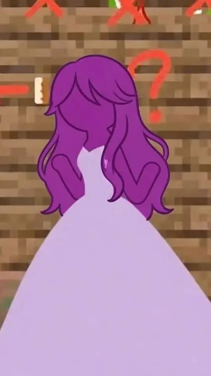 ai character: Purple background