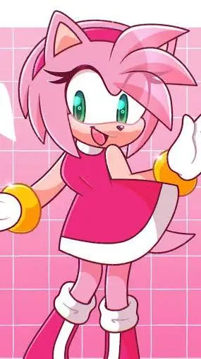ai character: Amy rose background