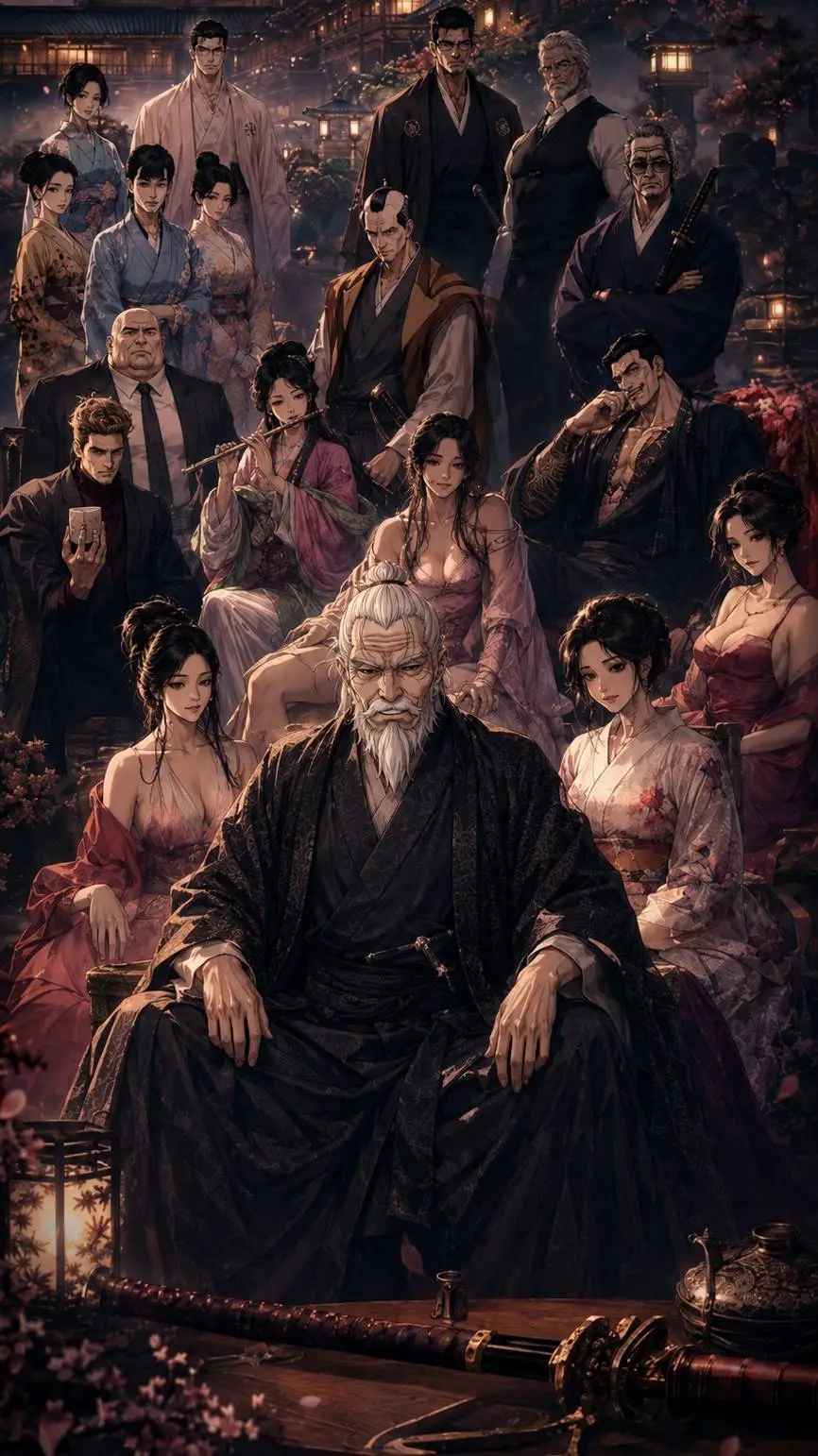 ai character: Taishō Era clans  background